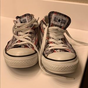 Women’s plaid Chuck Taylor lowrise
